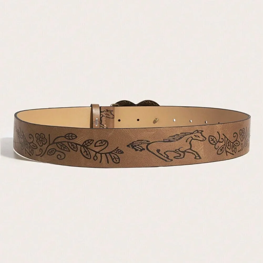 Camel Casual Women's Buckle Belt